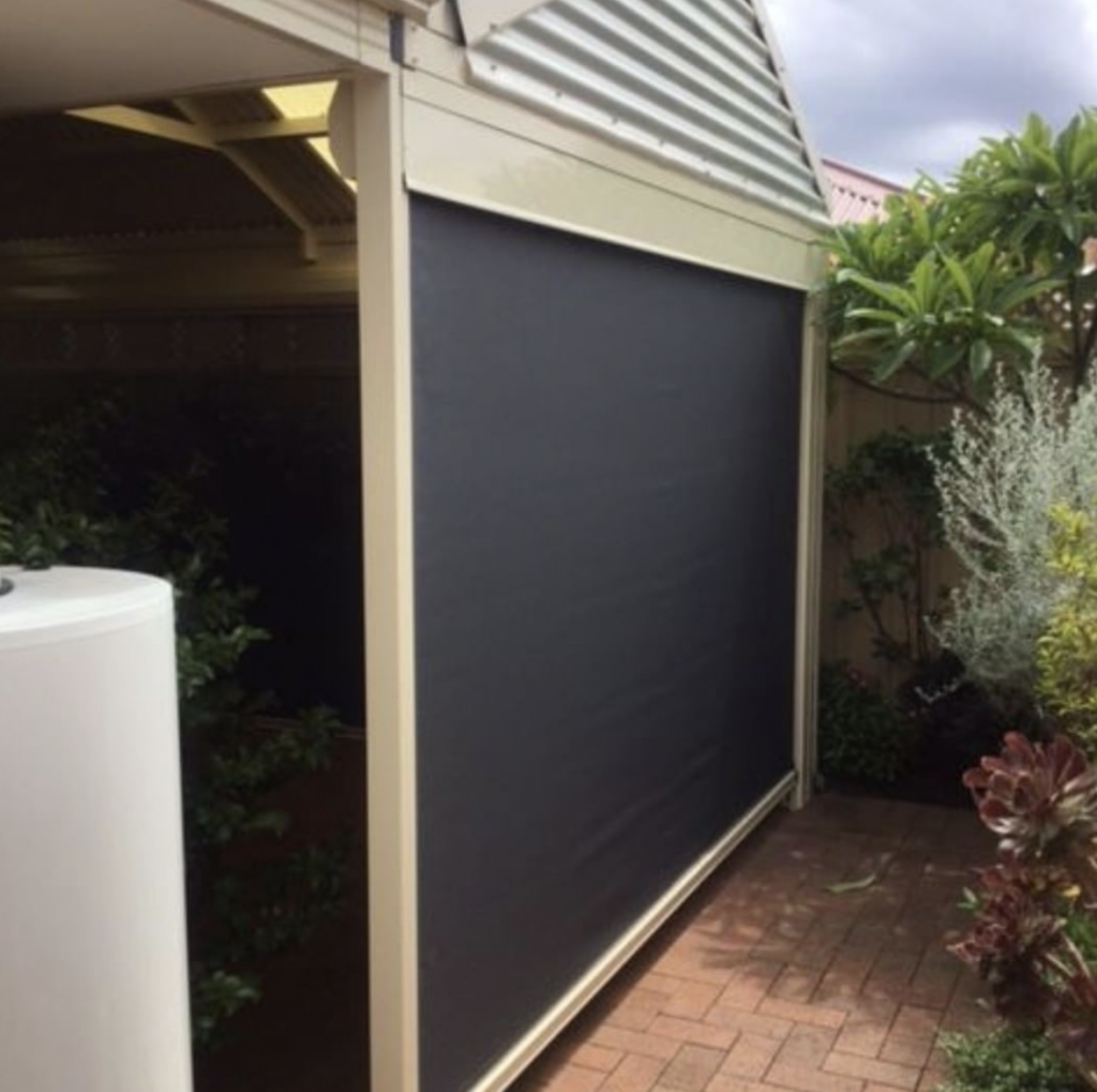 outdoor roller blinds